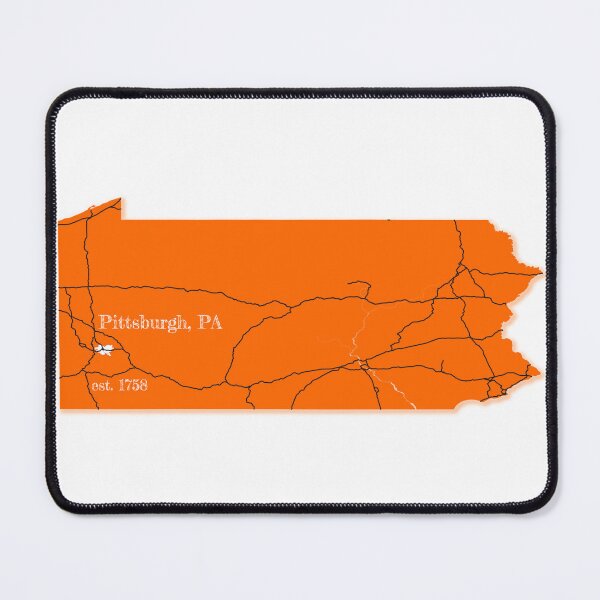 Item preview, Pittsburgh, PA [Orange] designed and sold by PhilbonianDezin.