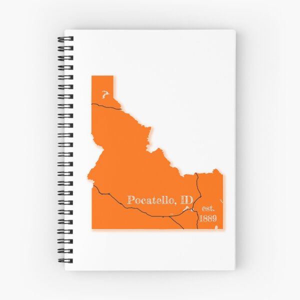 Artikelvorschau, Pocatello, ID [Orange] entworfen und verkauft von PhilbonianDezin.