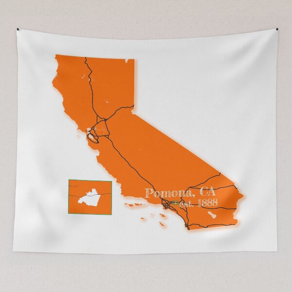 Item preview, Pomona, CA [Orange] designed and sold by PhilbonianDezin.