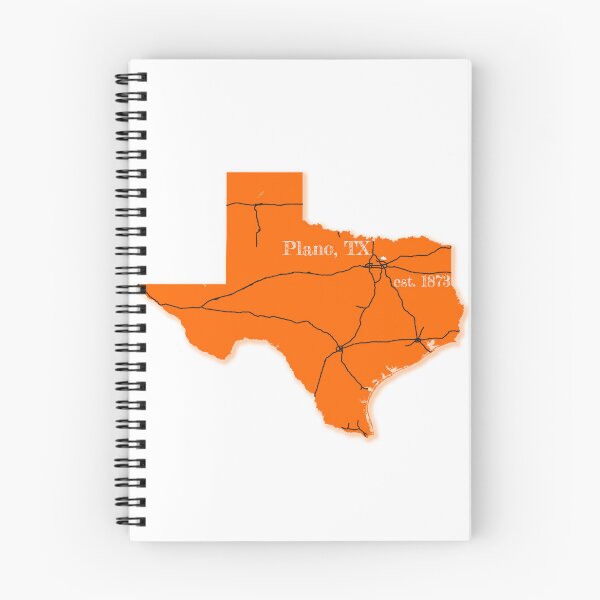Item preview, Plano, TX [Orange] designed and sold by PhilbonianDezin.