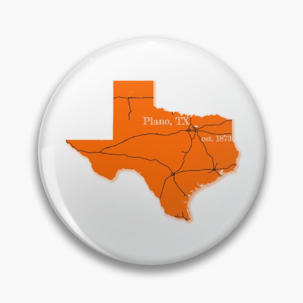 Item preview, Plano, TX [Orange] designed and sold by PhilbonianDezin.