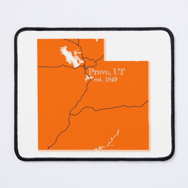 Item preview, Provo, UT [Orange] designed and sold by PhilbonianDezin.