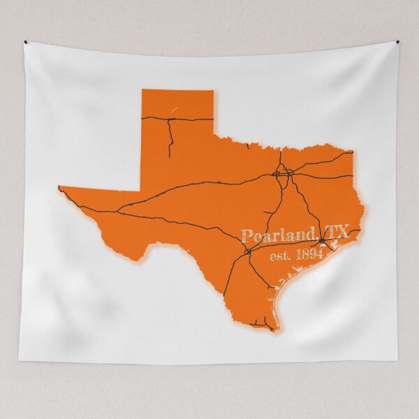 Item preview, Pearland, TX [Orange] designed and sold by PhilbonianDezin.