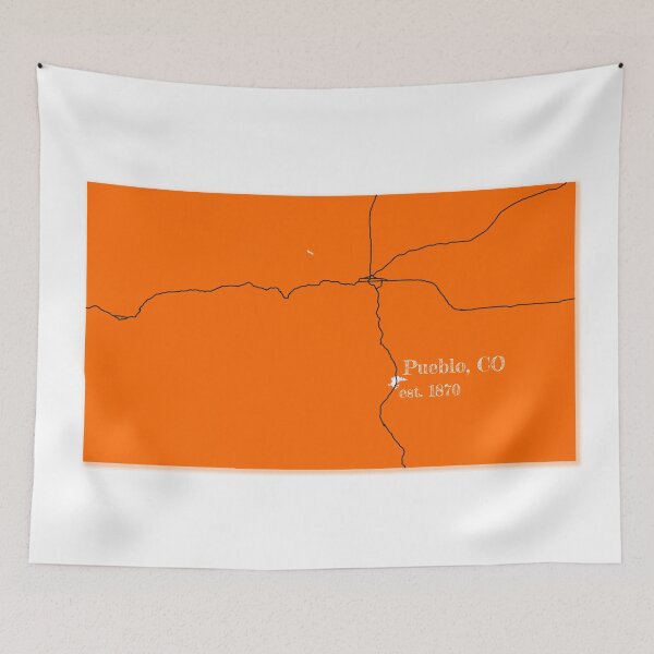 Item preview, Pueblo, CO [Orange] designed and sold by PhilbonianDezin.