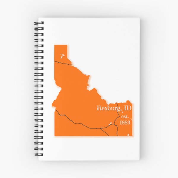Item preview, Rexburg, ID [Orange] designed and sold by PhilbonianDezin.