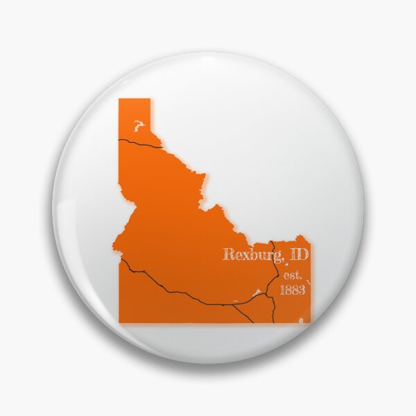 Item preview, Rexburg, ID [Orange] designed and sold by PhilbonianDezin.