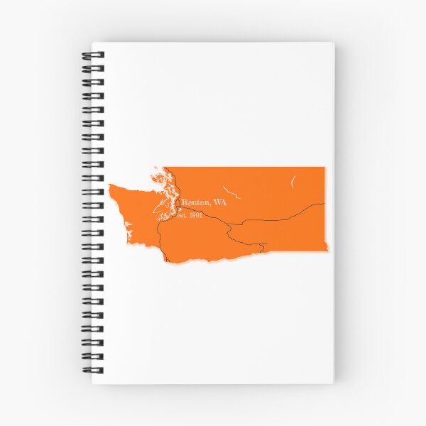 Item preview, Renton, WA [Orange] designed and sold by PhilbonianDezin.