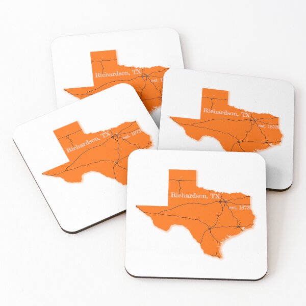 Item preview, Richardson, TX [Orange] designed and sold by PhilbonianDezin.