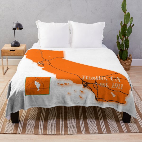 Item preview, Rialto, CA [Orange] designed and sold by PhilbonianDezin.