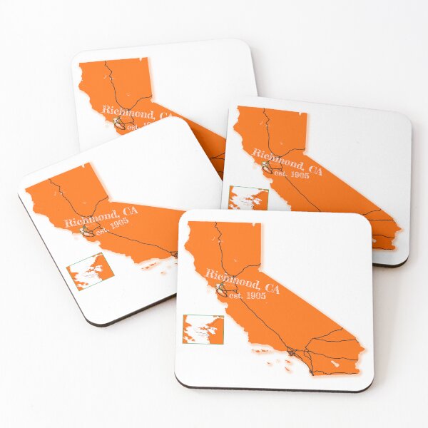 Item preview, Richmond, CA [Orange] designed and sold by PhilbonianDezin.
