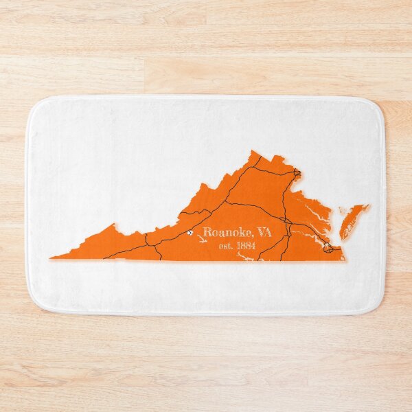 Item preview, Roanoke, VA [Orange] designed and sold by PhilbonianDezin.