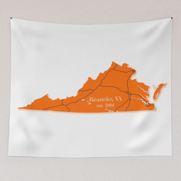 Item preview, Roanoke, VA [Orange] designed and sold by PhilbonianDezin.