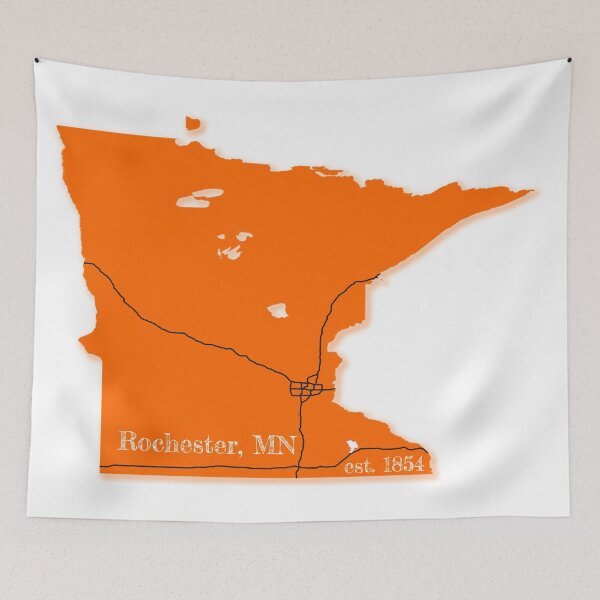 Item preview, Rochester, MN [Orange] designed and sold by PhilbonianDezin.