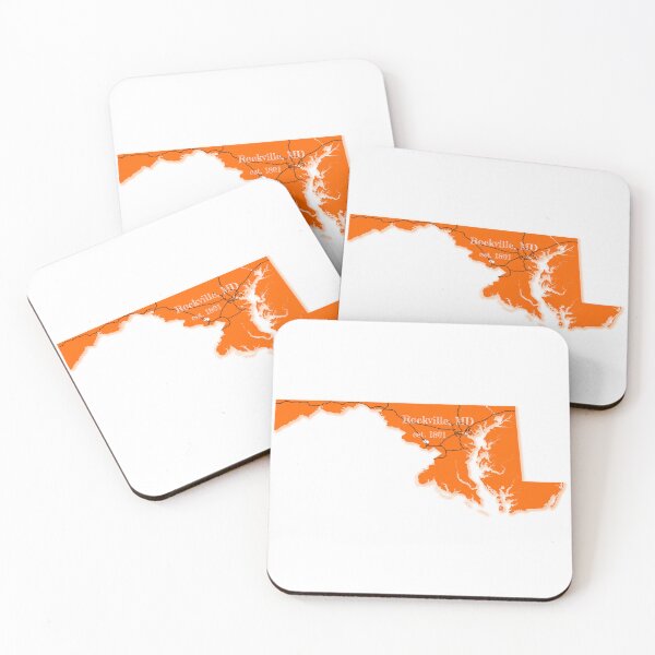 Item preview, Rockville, MD [Orange] designed and sold by PhilbonianDezin.
