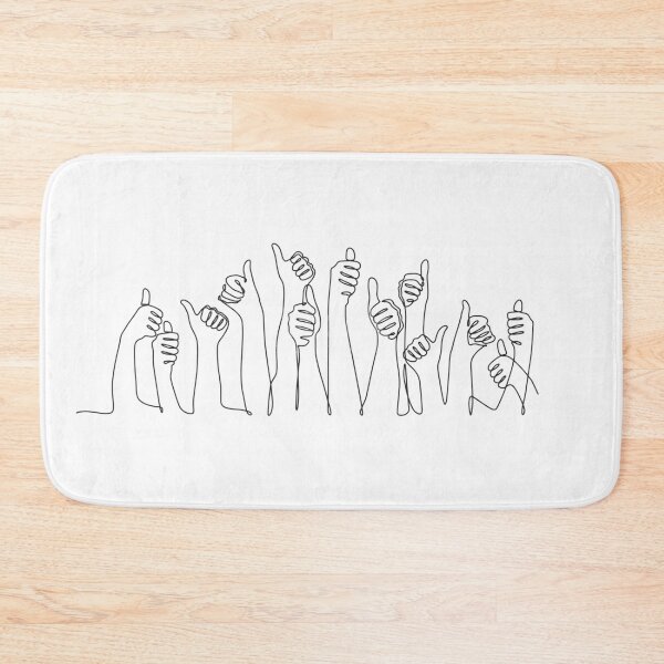 Item preview, Elegant thumbs-up art symbolizing agreement, consensus, and collaboration. designed and sold by auaggy.