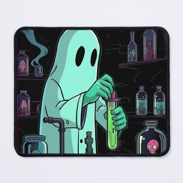 Item preview, Spooky Science Ghost - Laboratory designed and sold by OhMyCotton.