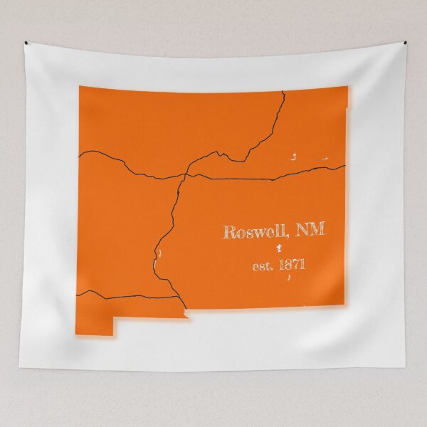 Item preview, Roswell, NM [Orange] designed and sold by PhilbonianDezin.