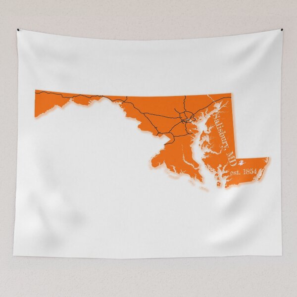 Item preview, Salisbury, MD [Orange] designed and sold by PhilbonianDezin.