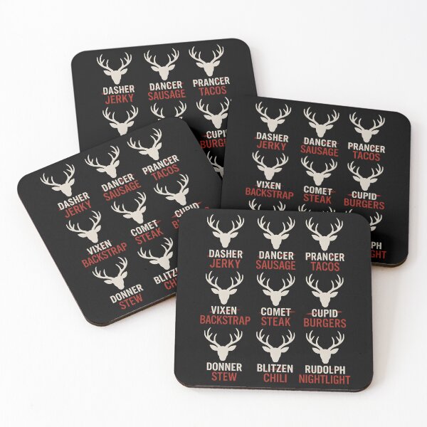 Item preview, Funny Christmas Deer Hunting - Hunter Santa's Reindeer designed and sold by Jaanussar.