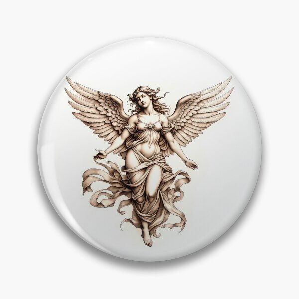 Item preview, Graceful Winged Emissary designed and sold by LanaGustavsson.