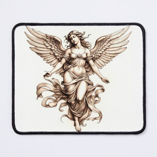 Item preview, Graceful Winged Emissary designed and sold by LanaGustavsson.