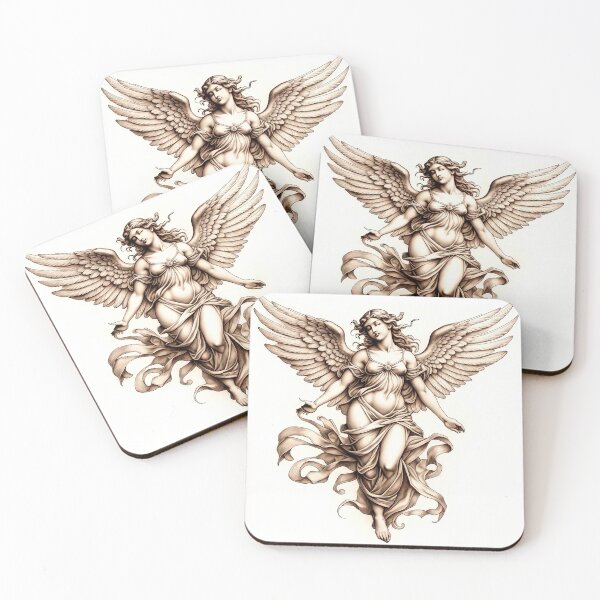 Item preview, Graceful Winged Emissary designed and sold by LanaGustavsson.