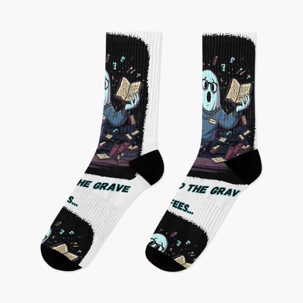 Item preview, Ghost Librarian – Late Fees from Beyond the Grave designed and sold by OhMyCotton.