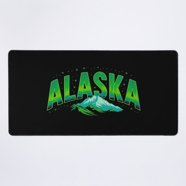 Item preview, Alaska, AK mountains fine illustration designed and sold by paulo silveira.
