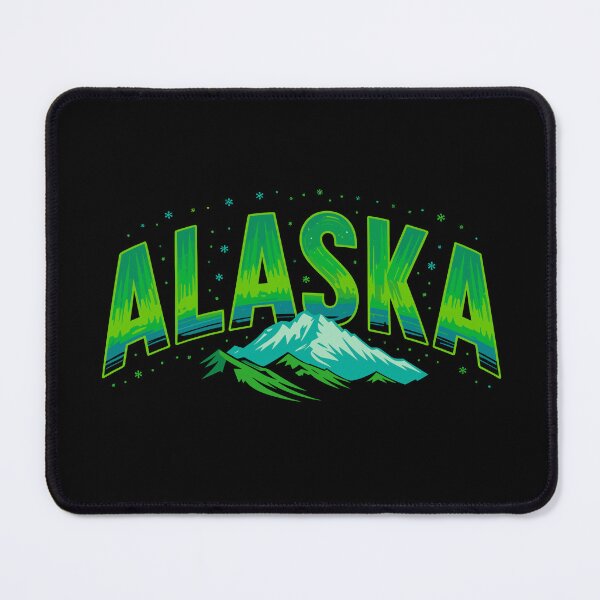 Item preview, Alaska, AK mountains fine illustration designed and sold by paulo silveira.