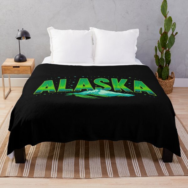 Item preview, Alaska, AK mountains fine illustration designed and sold by paulo silveira.