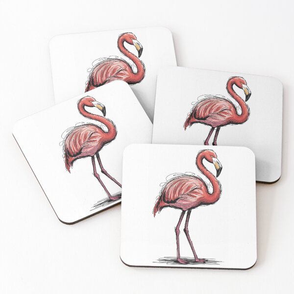 Item preview, Elegant Pink Flamingo designed and sold by PatiMood.
