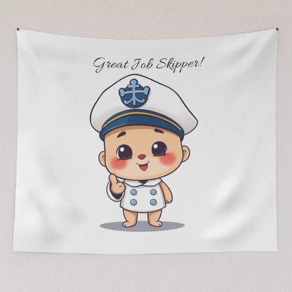 Item preview, Great Job Skipper! designed and sold by einfachtoni90.