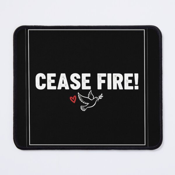Item preview, Cease Fire Peace Dove with Heart designed and sold by Owcomm.