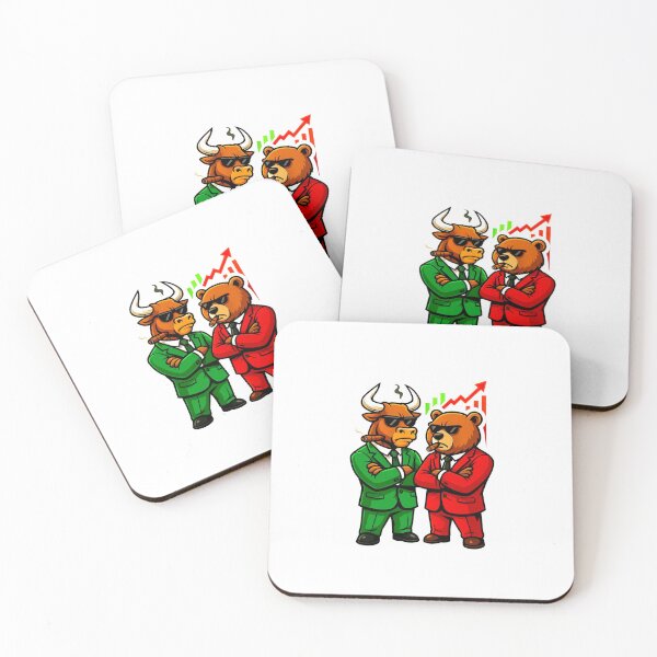 Item preview, Bull vs Bear Wall Street Power – Market Investor Design designed and sold by DiaryPN.