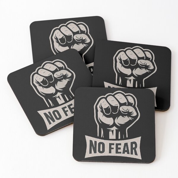 Item preview, No Fear – Be Strong Motivation Design designed and sold by Unikat.SE.