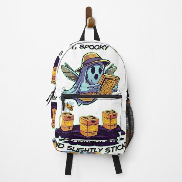 Item preview, Ghost Beekeeper – Funny Halloween Honey Hive Tee designed and sold by OhMyCotton.