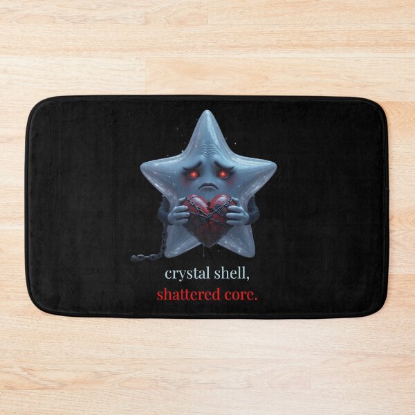 Item preview, Crystal Star "Crystal shell, shattered core." | Ethereal Dark Fantasy Art designed and sold by EnigmaticGoth.