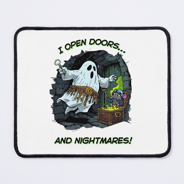 Item preview, Ghost Locksmith – Funny Dungeon Keymaster Halloween Tee designed and sold by OhMyCotton.