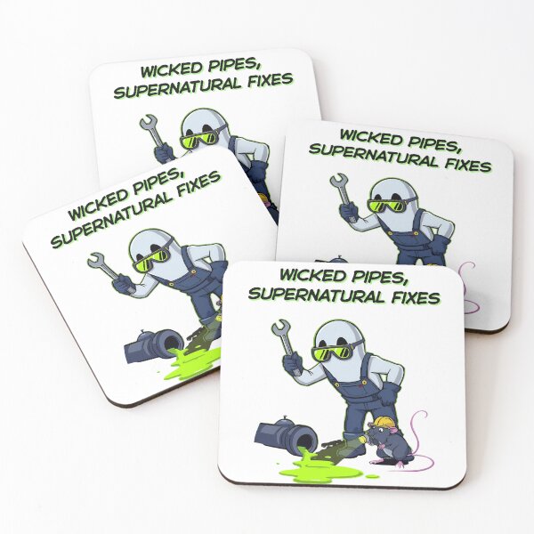 Item preview, Supernatural Sewer Squad – Funny Halloween Plumber Tee designed and sold by OhMyCotton.