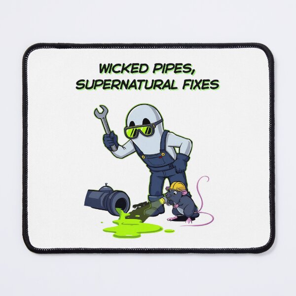 Item preview, Supernatural Sewer Squad – Funny Halloween Plumber Tee designed and sold by OhMyCotton.