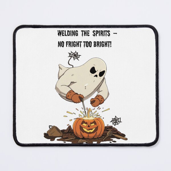 Item preview, Welding the Spirits – No Fright Too Bright! designed and sold by OhMyCotton.