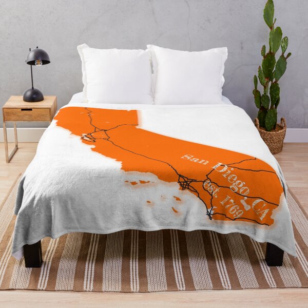 Item preview, San Diego, CA [Orange] designed and sold by PhilbonianDezin.