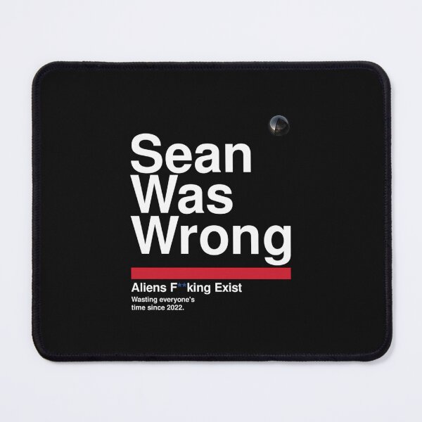 Item preview, Sean Was Wrong (Aaro Parody) - White Text designed and sold by SimBoyer.