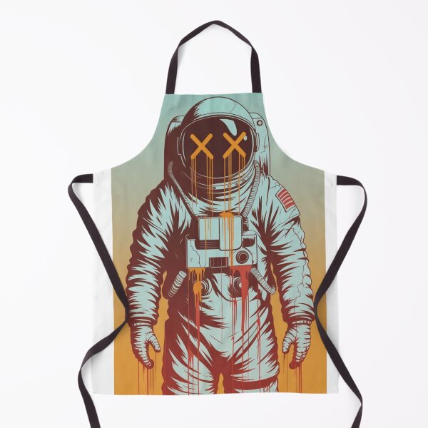 Item preview, Melting Astronaut Illustration designed and sold by PatiMood.