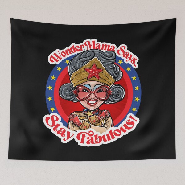 Item preview, Wonder Mama Says Stay Fabulous designed and sold by SimBoyer.