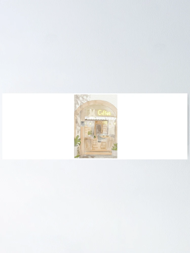 Thumbnail 1 of 3, Poster, Simple coffee shop designed and sold by Yooashop.