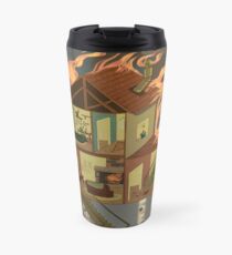 House on Fire Travel Mug