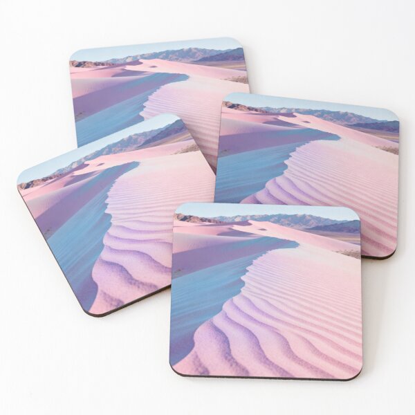 Item preview, Death Valley Dunes: A Pastel Desert Escape Travel Poster designed and sold by TrendSh0p.