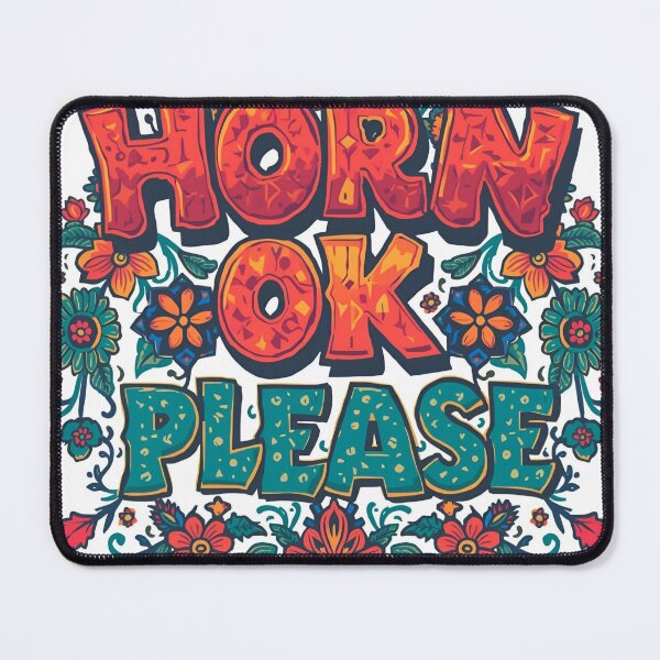 Item preview, Horn OK Please – Desi Truck Art Vibes designed and sold by StylHive.