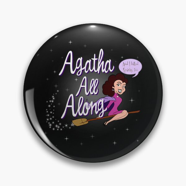 Item preview, Agatha All Along designed and sold by ElsaSundstedt.